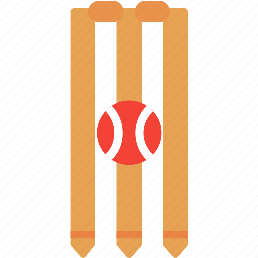 Bails, cricket, sports, stump, wicket icon - Download on Iconfinder