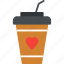 coffee, heart, hot, mug, tea, cup, work, 1 