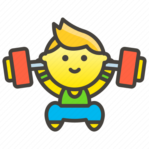 Lifting, man, weights icon - Download on Iconfinder