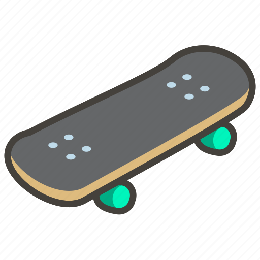 Skateboard icon - Download on Iconfinder on Iconfinder