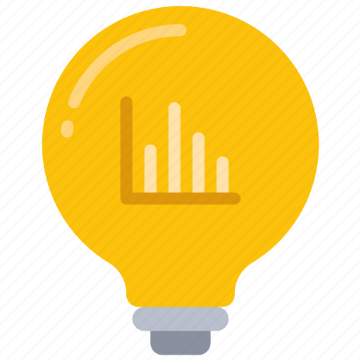 Statistical, solutions, lightbulb, idea, smart icon - Download on Iconfinder