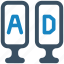 ad, sign, advertising, business, marketing, cardboard, advertisement 