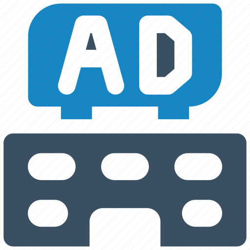 Ad, sign, sign board, marketing, promotion, banner, information icon - Download on Iconfinder