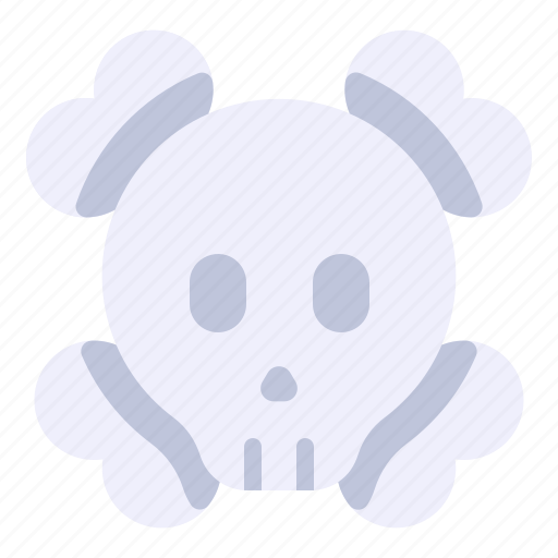 Bone, danger, death, poison, skull, toxic icon - Download on Iconfinder