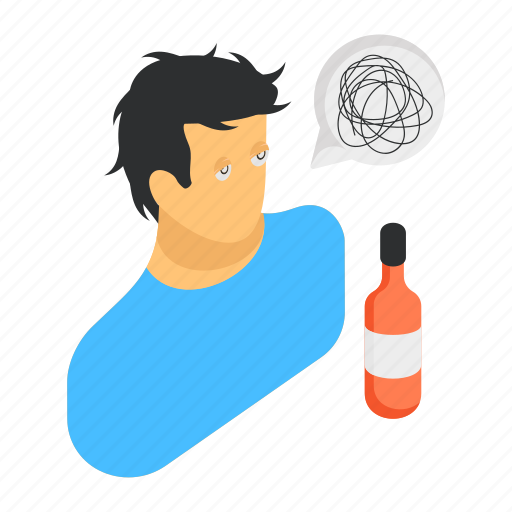Inebriated, drinker, boozer, alcoholic, man, bottle icon - Download on Iconfinder