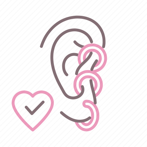 Addiction, ear, love, piercings icon - Download on Iconfinder