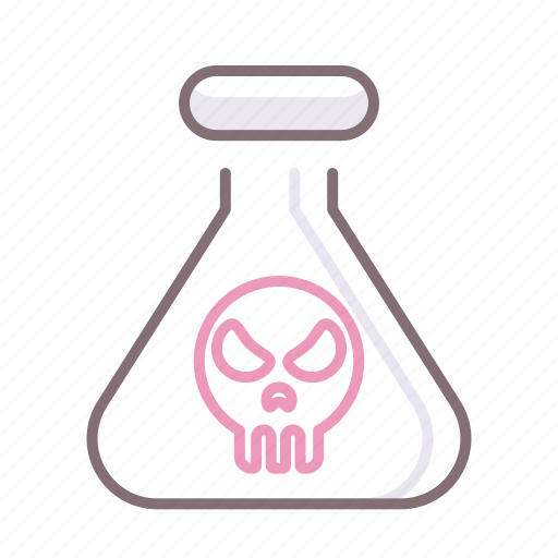 Danger, poison, skull, toxic icon - Download on Iconfinder