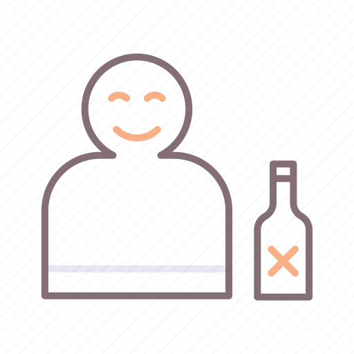 Drink, happy, person, sober icon - Download on Iconfinder