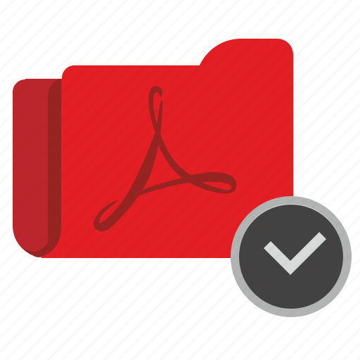 Accept, complete, folder, ok, pdf, transfer, api icon - Download on Iconfinder