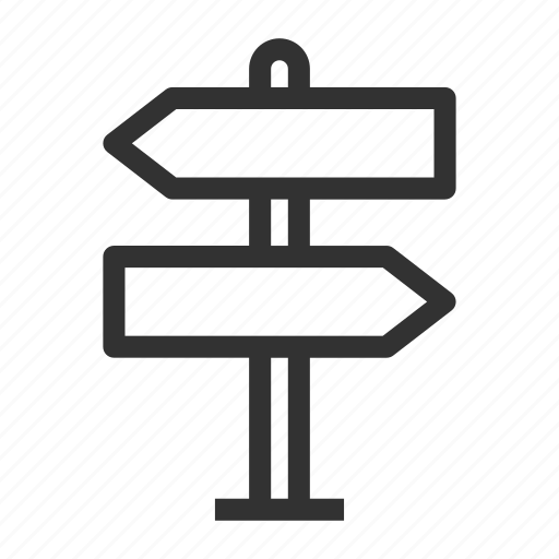 Direction, road, sign, street icon - Download on Iconfinder