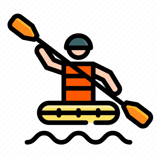 Activities, adventure, extreme, outdoor, rafting, river, sport icon - Download on Iconfinder