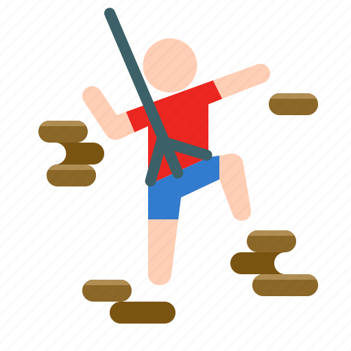 Activities, adventure, climbing, extreme, outdoor, rope, sport icon - Download on Iconfinder