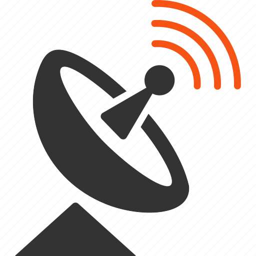 Signal, communication, internet service, broadcast, radio telescope, space antenna, wireless connection icon - Download on Iconfinder