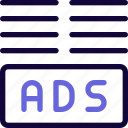 ads, bottom, margin, business, advertising