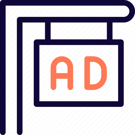 Ads, display, two, business, advertising icon - Download on Iconfinder