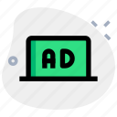 ads, laptop, business, advertising