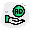 share, ads, business, advertising