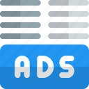 ads, bottom, margin, business, advertising