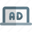 ads, laptop, business, advertising 