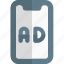 ads, smartphone, business, advertising 