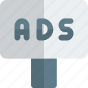 billboard, ads, business, advertising
