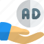 share, ads, business, advertising 