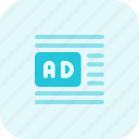 ads, center, left, margin, business, advertising