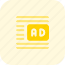 ads, center, right, margin, business, advertising