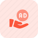 share, ads, business, advertising