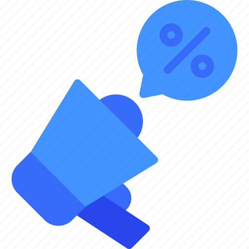 Megaphone, marketing, discount, announce, promotion icon - Download on Iconfinder