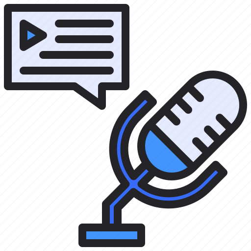Podcast, megaphone, audio, mic, microphone icon - Download on Iconfinder