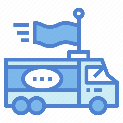 Ads, delivery, transport, truck icon - Download on Iconfinder