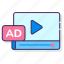 ad, advertising, completion, video 