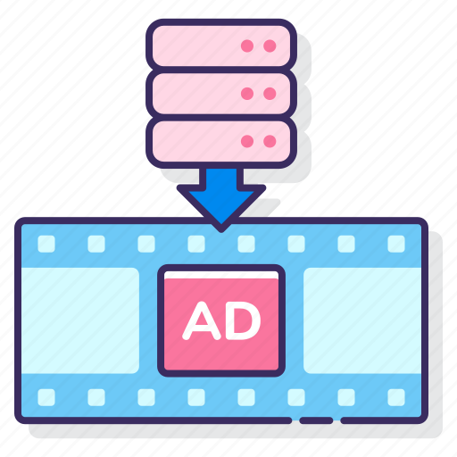 Advertising, insertion, marketing, video icon - Download on Iconfinder