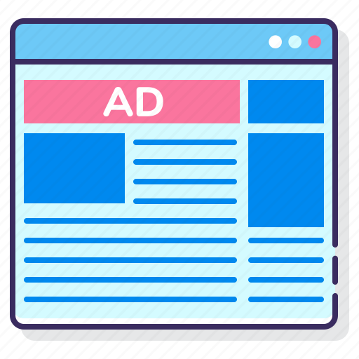 Advertising, leaderboard, marketing, website icon - Download on Iconfinder