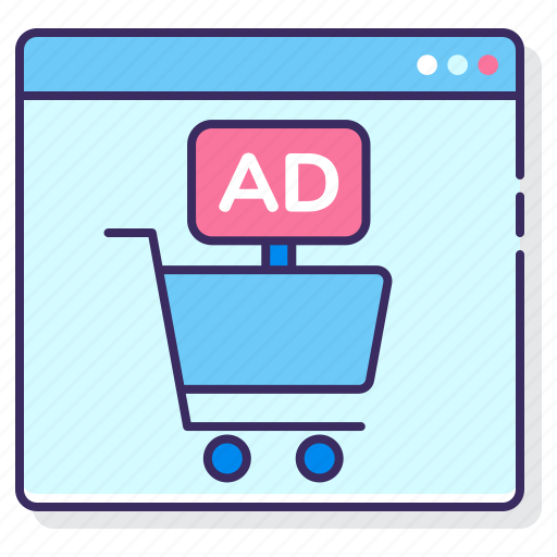 Ad, advertisingc, buying, cart, programmatic icon - Download on Iconfinder