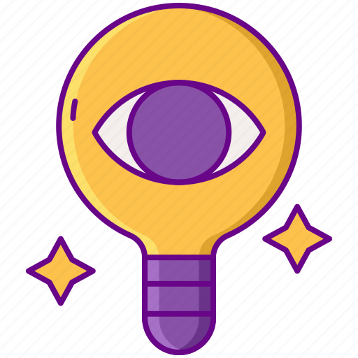 Advertising, bulb, eye, message, recall icon - Download on Iconfinder