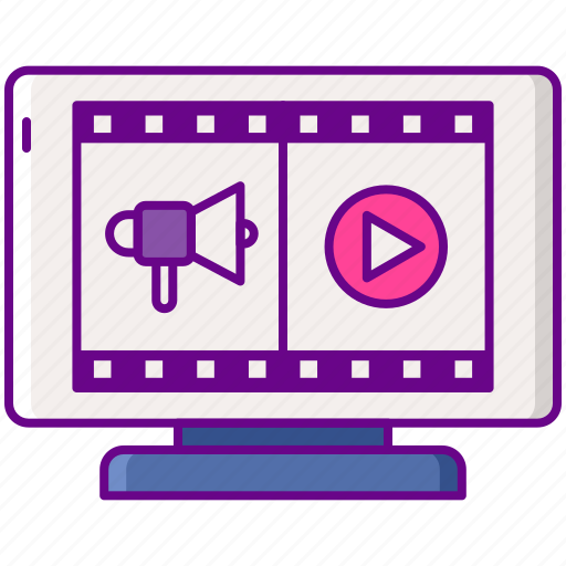 Ad, advertising, marketing, pre, roll, video icon - Download on Iconfinder