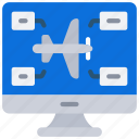 aircraft, computer, design, airplane, aeroplane, pc