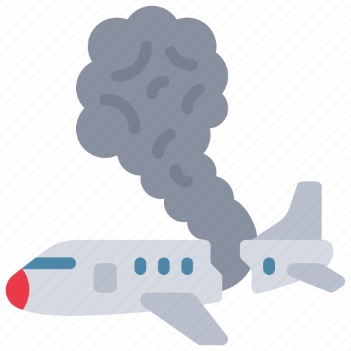 Aircraft, damage, aviation, vehicle, transportation, plane, airplane icon - Download on Iconfinder