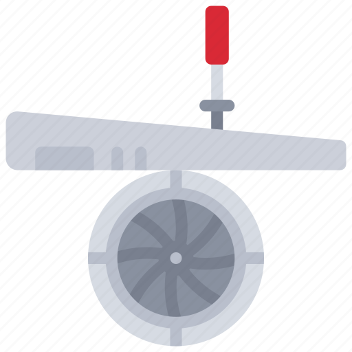 Fix, aircraft, wing, repairs, repair, screw icon - Download on Iconfinder