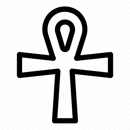 Ankh, cross, cultures, egyptian, faith, religion, religious icon - Download on Iconfinder