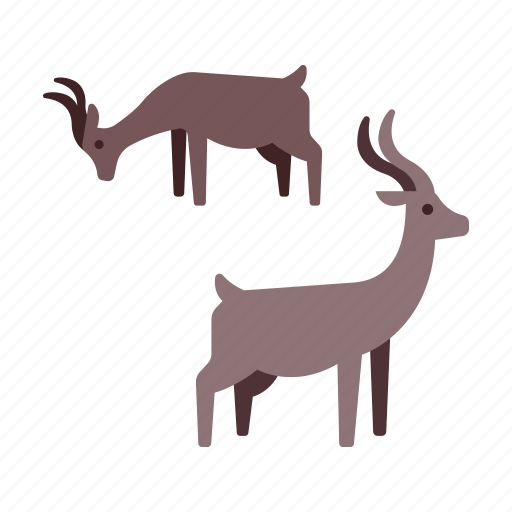 Africa, african, animal, antelope, gazelle, safari, wildlife icon - Download on Iconfinder
