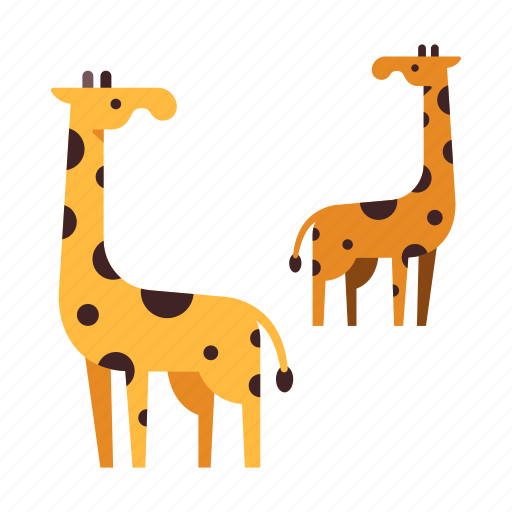 Africa, animal, giraffe, safari, savannah, wild, wildlife icon - Download on Iconfinder
