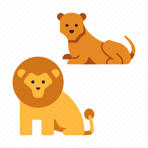 Africa, african, animal, carnivore, lion, safari, wildlife icon - Download on Iconfinder