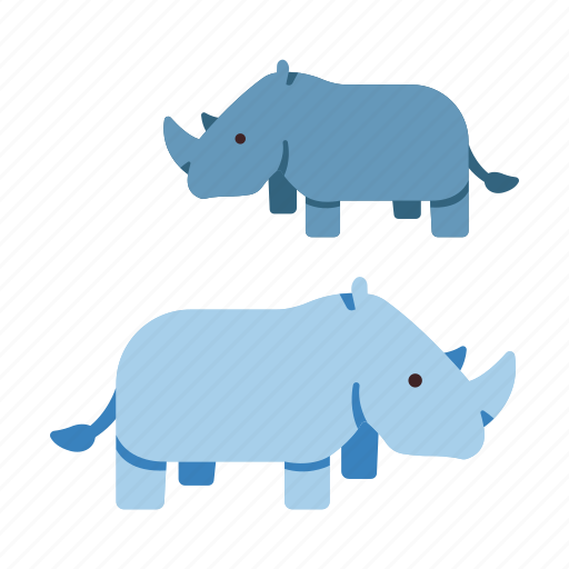 Africa, animal, conservation, rhino, rhinoceros, wild, wildlife icon - Download on Iconfinder