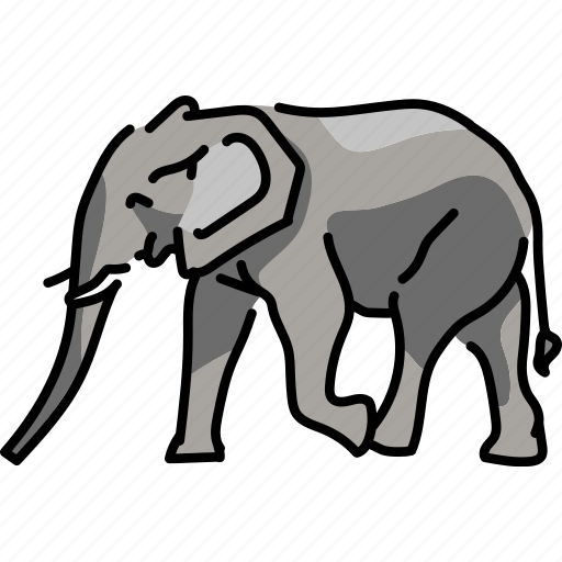 Animal, elephant, wildlife, african icon - Download on Iconfinder