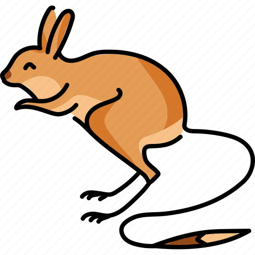 Earthen, jerboa, hare, animal icon - Download on Iconfinder