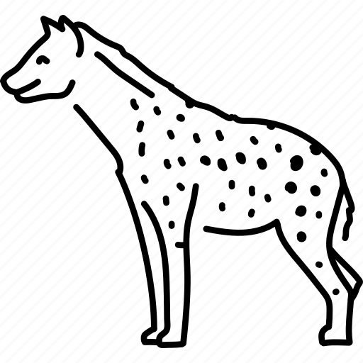 Hyena, predator, animal icon - Download on Iconfinder