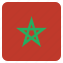 flag, morocco
